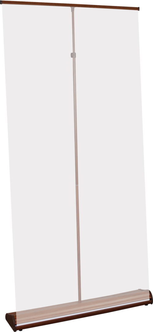 33.5in Orient Organic 850 Retractable Banner Stand (Premium Fabric Graphic Package)