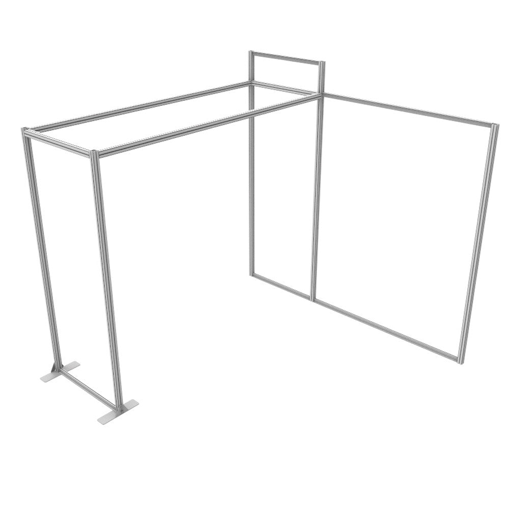 Walk In Booth Frame Alpine Booth - Configuration A - Frame Only – 123Displays