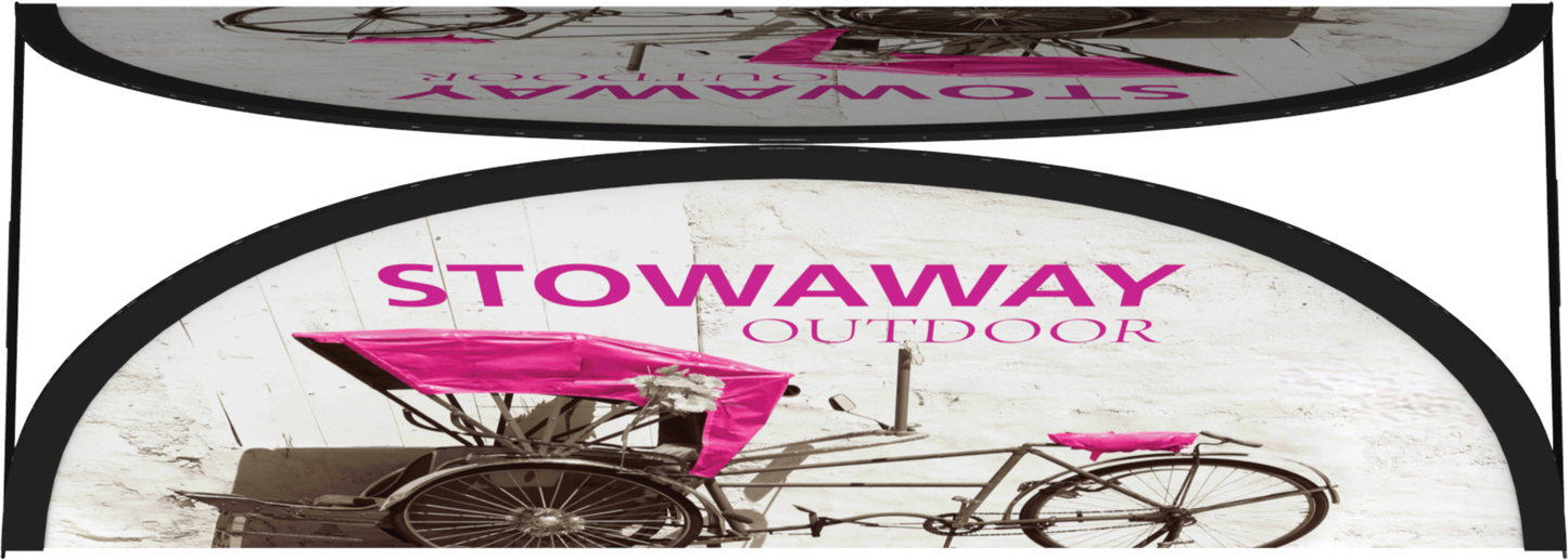 91in x 48.25in Stowaway 3 Large Outdoor Sign (Graphic Only)