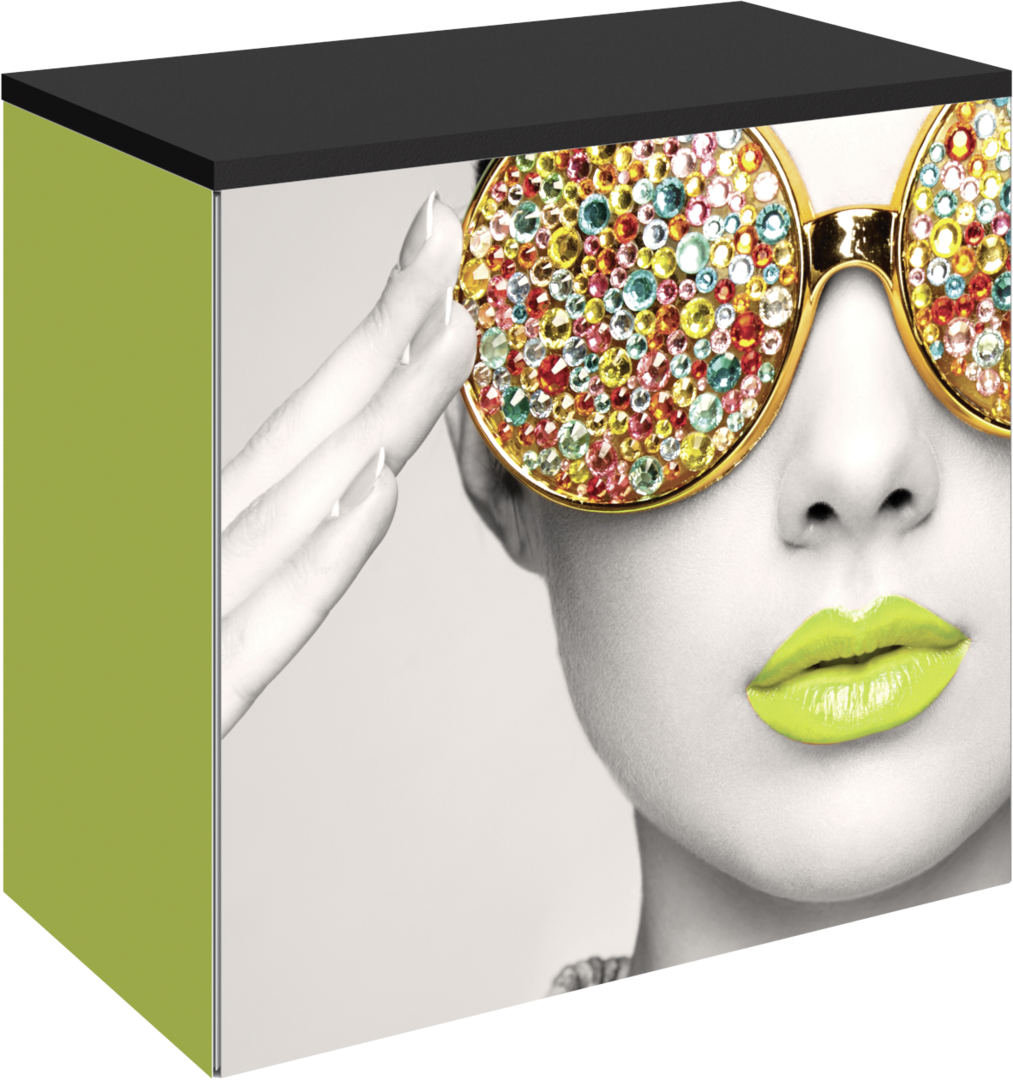 3ft x 3ft Vector Frame Counter 01 Rectangle (Graphic Package)