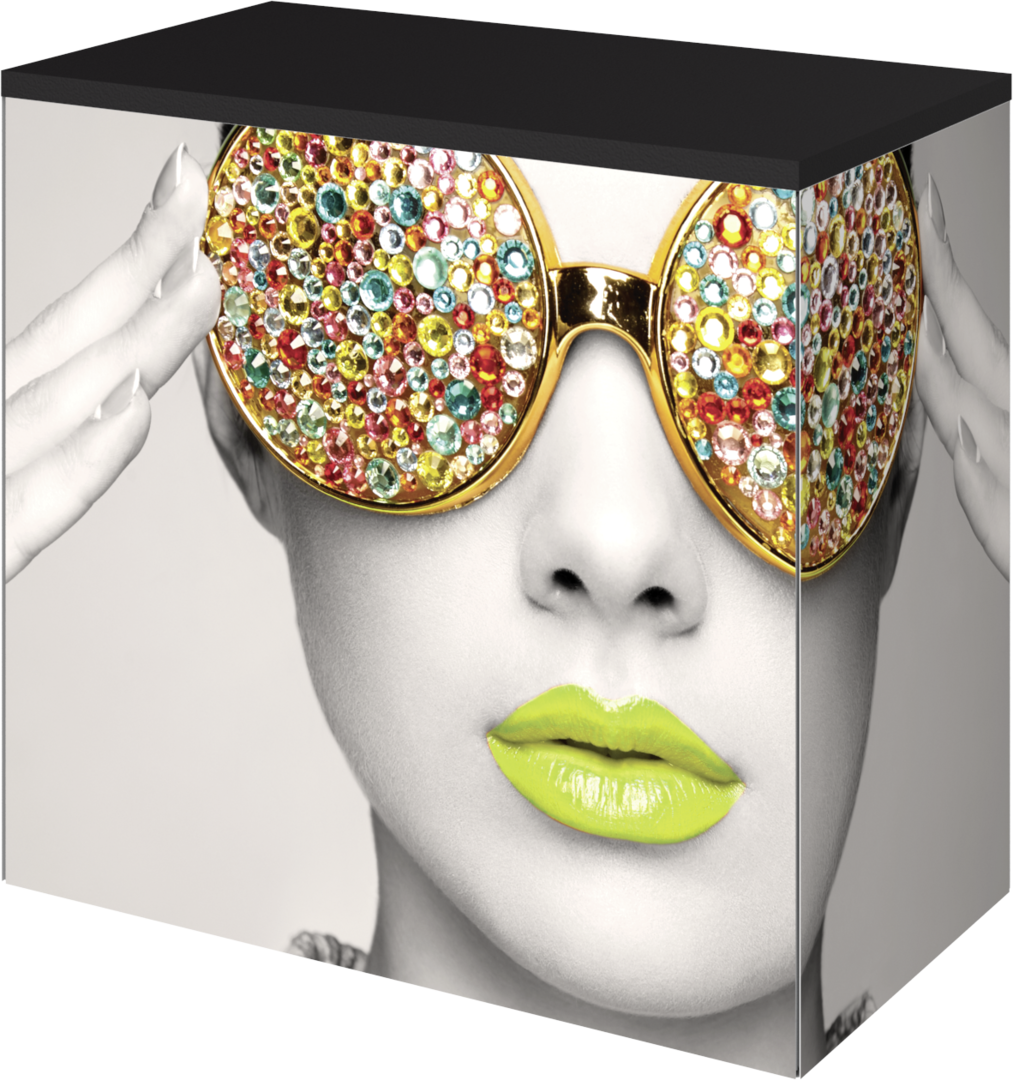 3ft x 3ft Vector Frame Counter 01 Rectangle (Graphic Package)