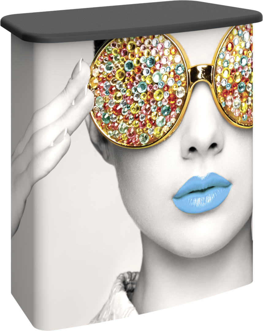 3ft x 3ft Vector Frame Counter 03 Curved (Graphic Only)