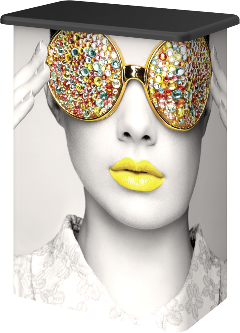 2.5ft x 3ft Vector Frame Counter 04 Rectangle (Graphic Package)