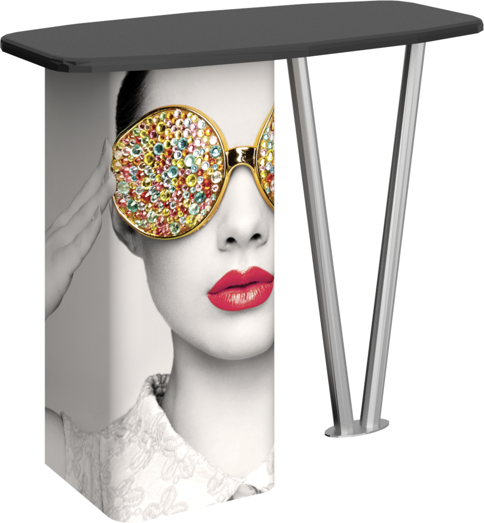 4ft x 3ft Vector Frame Counter 07 V-Leg (Graphic Only)