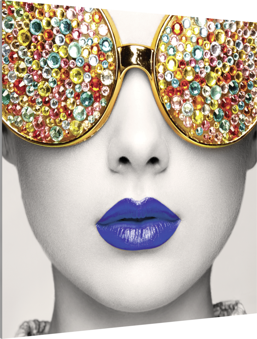 4ft x 4ft Vector Frame Edge S-04 Square Fabric Poster Display (Graphic Package)