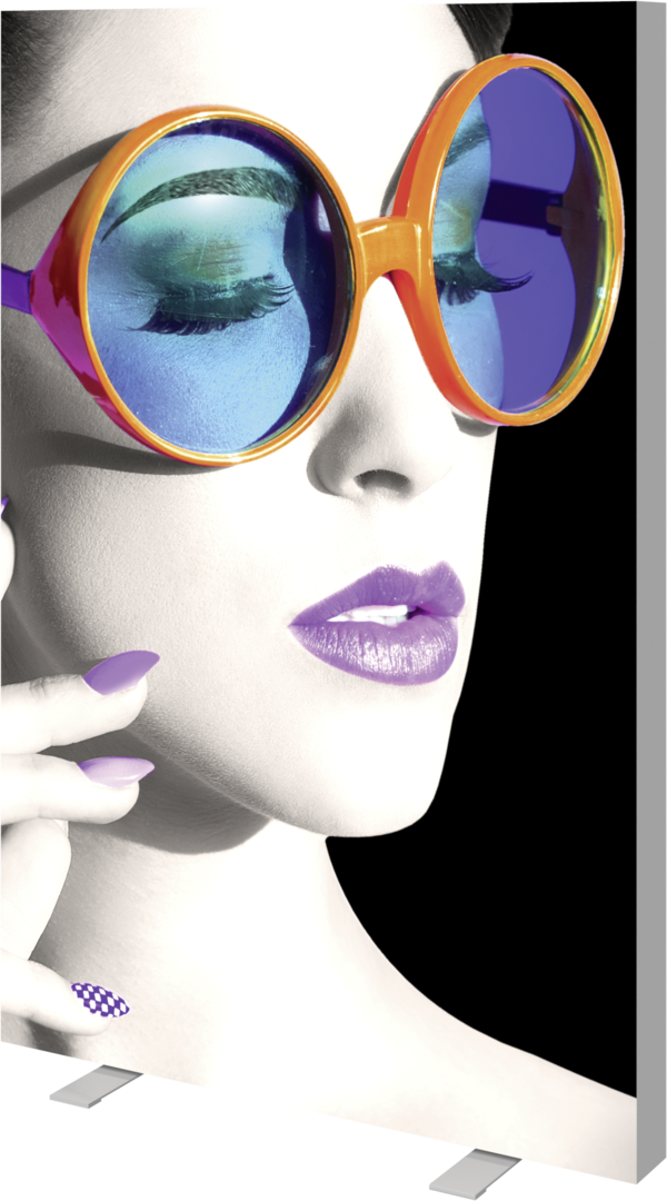 4ft x 6ft Vector Frame Essential Light Box Rectangle 03 Single-Sided (Graphic Package)