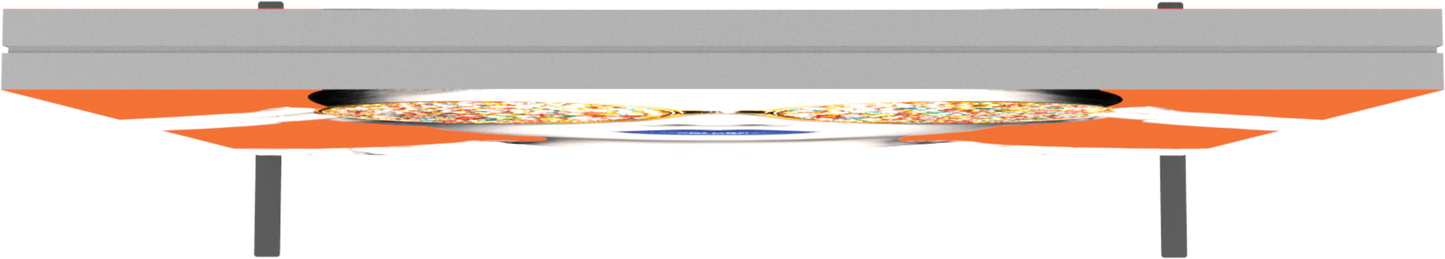 6ft x 6ft Vector Frame Light Box Square 03 Fabric Banner Display Single-Sided (Graphic Only)