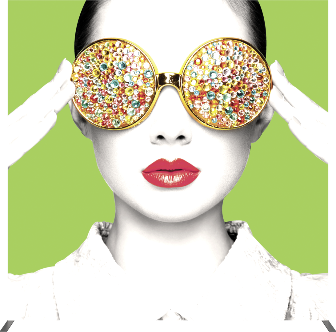 8ft x 8ft Vector Frame Light Box Square 04 Fabric Banner Display Double-Sided (Graphic Package)