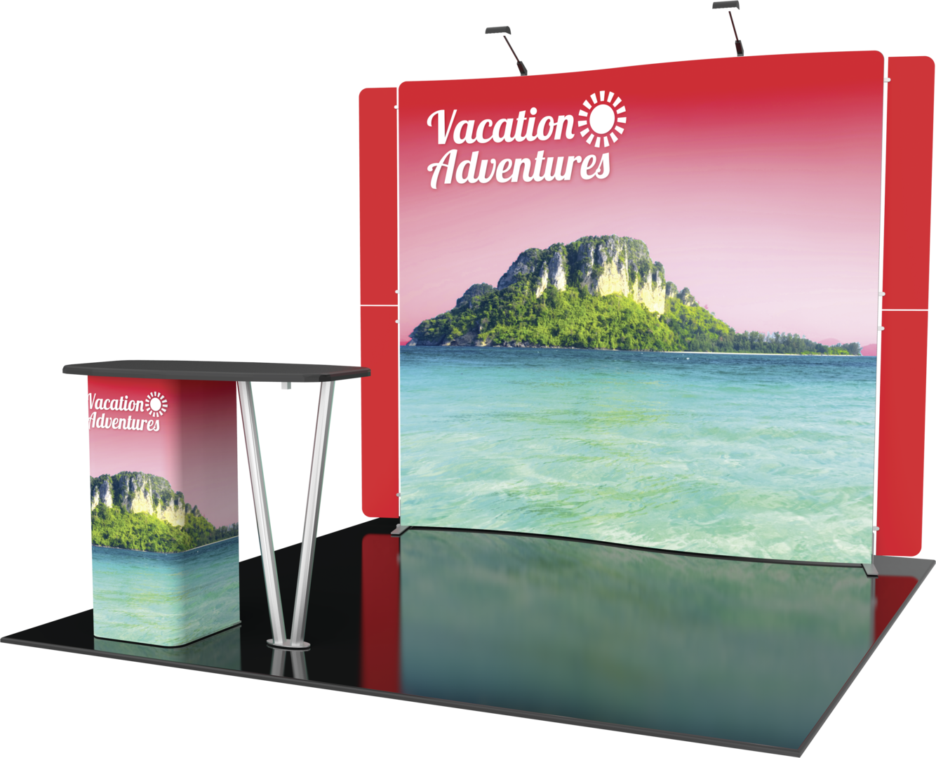 10ft x 10ft Vector Frame Master Modular Backwall Kit 10 (Hardware Only)