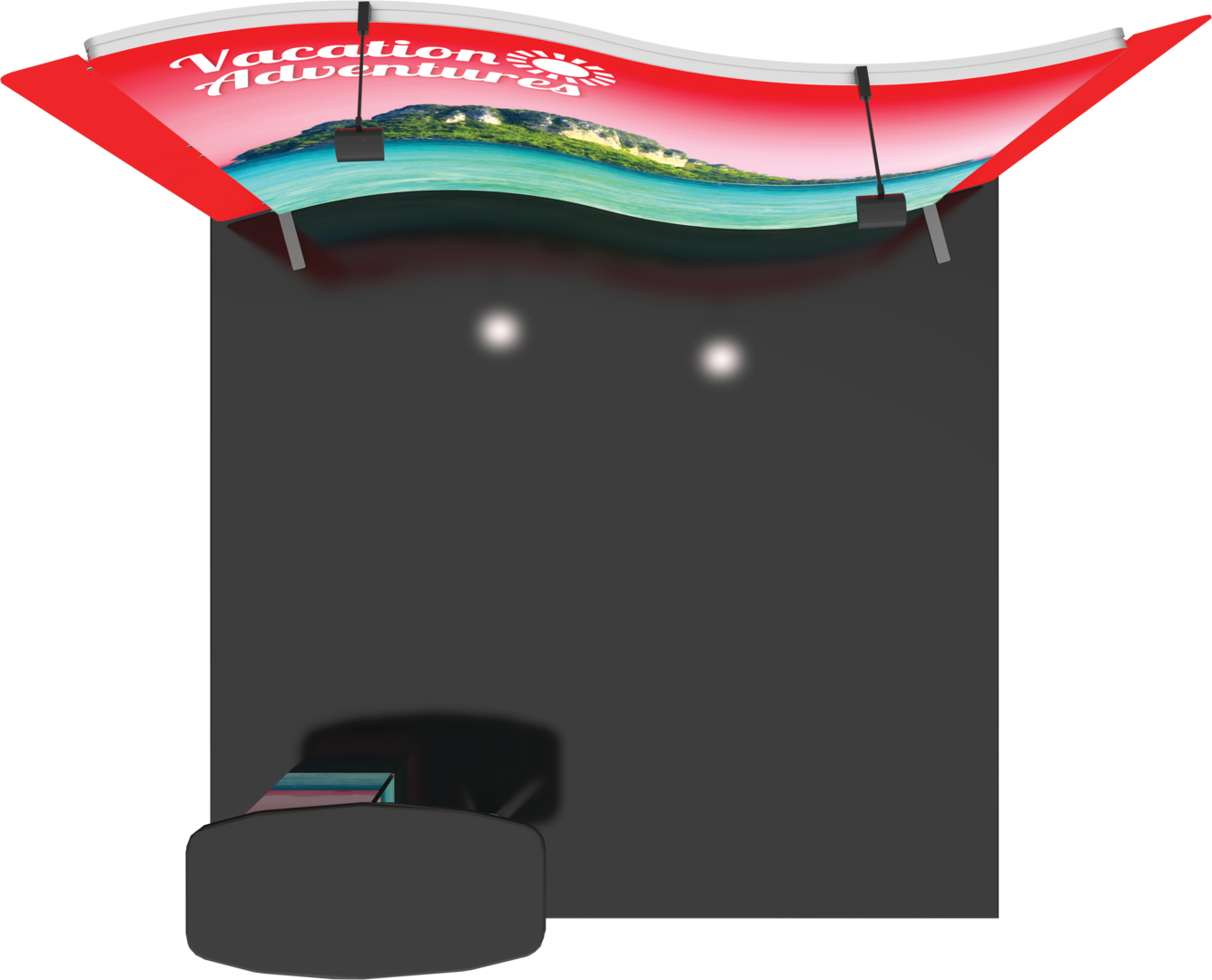 10ft x 10ft Vector Frame Master Modular Backwall Kit 10 (Hardware Only)