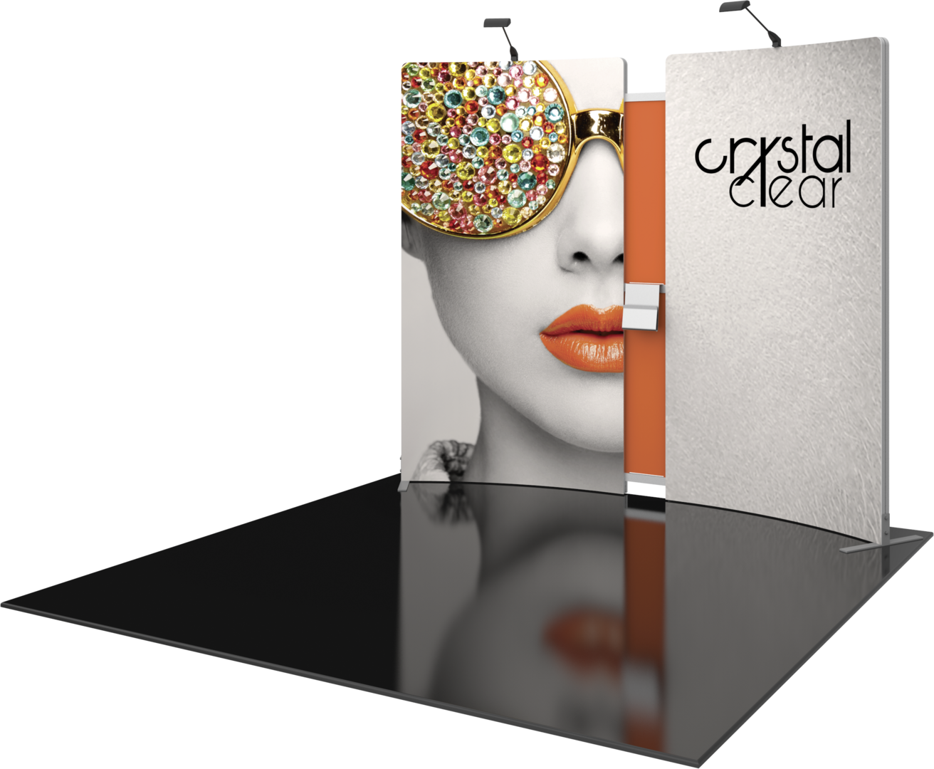 10ft x 10ft Vector Frame Master Modular Backwall Kit 11 (Graphic Only)