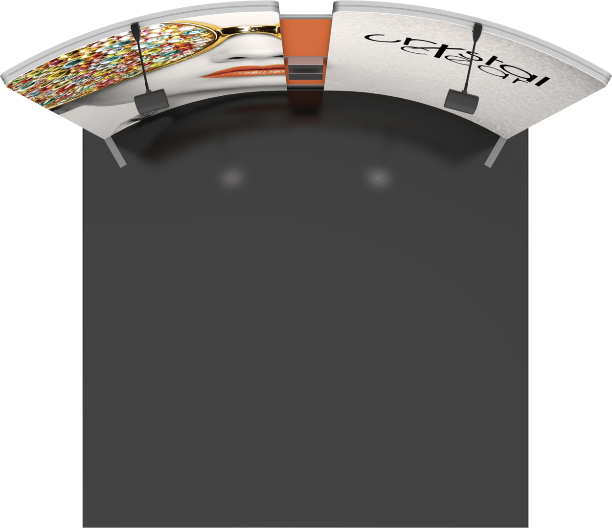 10ft x 10ft Vector Frame Master Modular Backwall Kit 11 (Hardware Only)