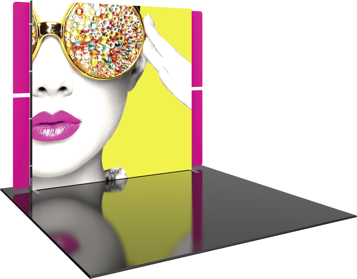 10ft x 10ft Vector Frame Master Modular Backwall Kit 15 (Hardware Only)