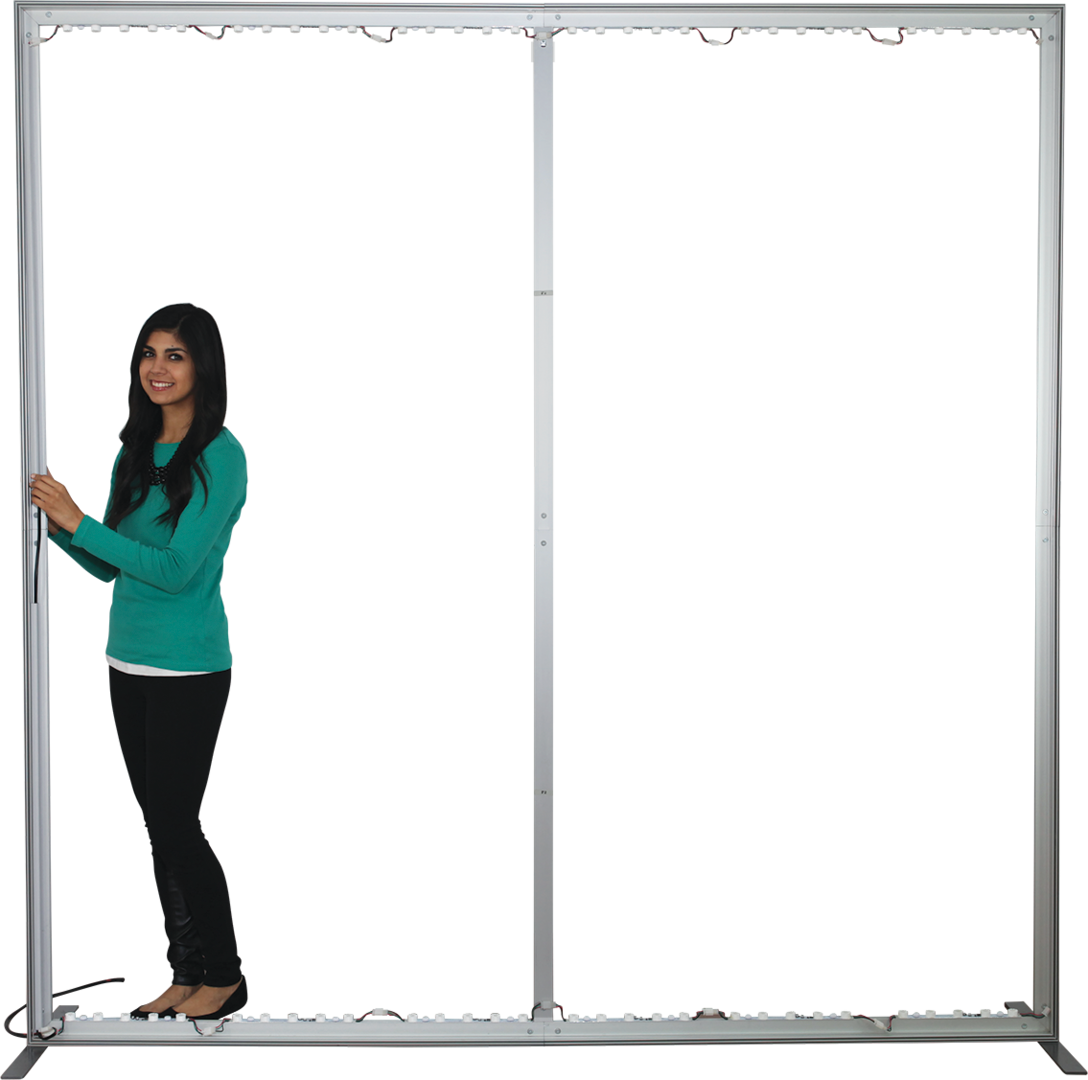 10ft x 10ft Vector Frame Master Modular Backwall Kit 15 (Hardware Only)