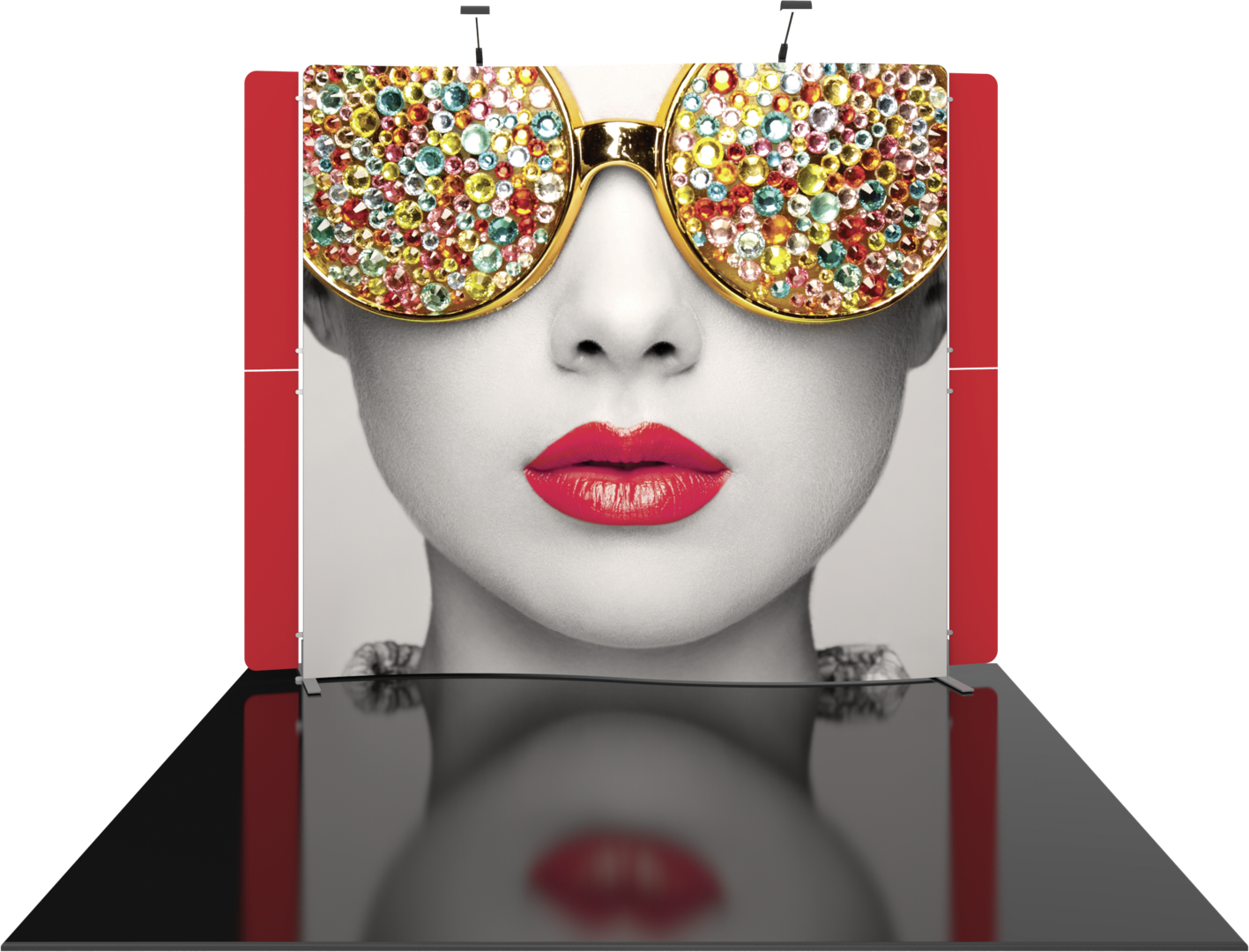 10ft x 10ft Vector Frame Master Modular Backwall Kit 10 (Hardware Only)