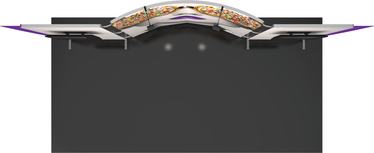 20ft x 10ft Vector Frame Master Modular Backwall Kit 22 (Graphic Only)