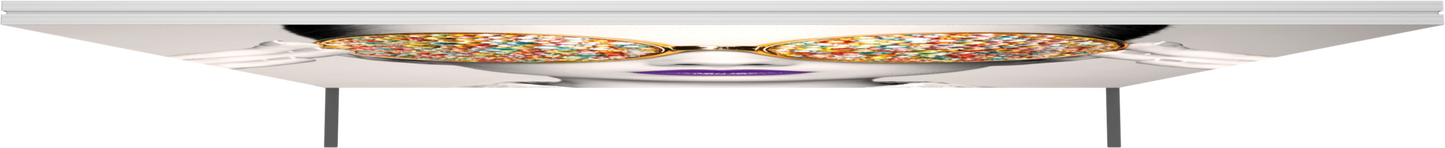 10ft x 8ft Vector Frame Rectangle 05 Fabric Banner Display Double-Sided Eclipse Blockout Fabric (Graphic Only)