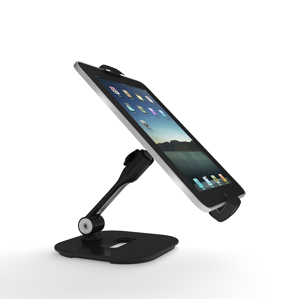 Counter Display Tablet Tablet Holder for use with all Counters (Black) – 123Displays