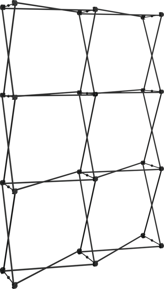 5ft x 8ft Xclaim Fabric Popup Display (Hardware Only)